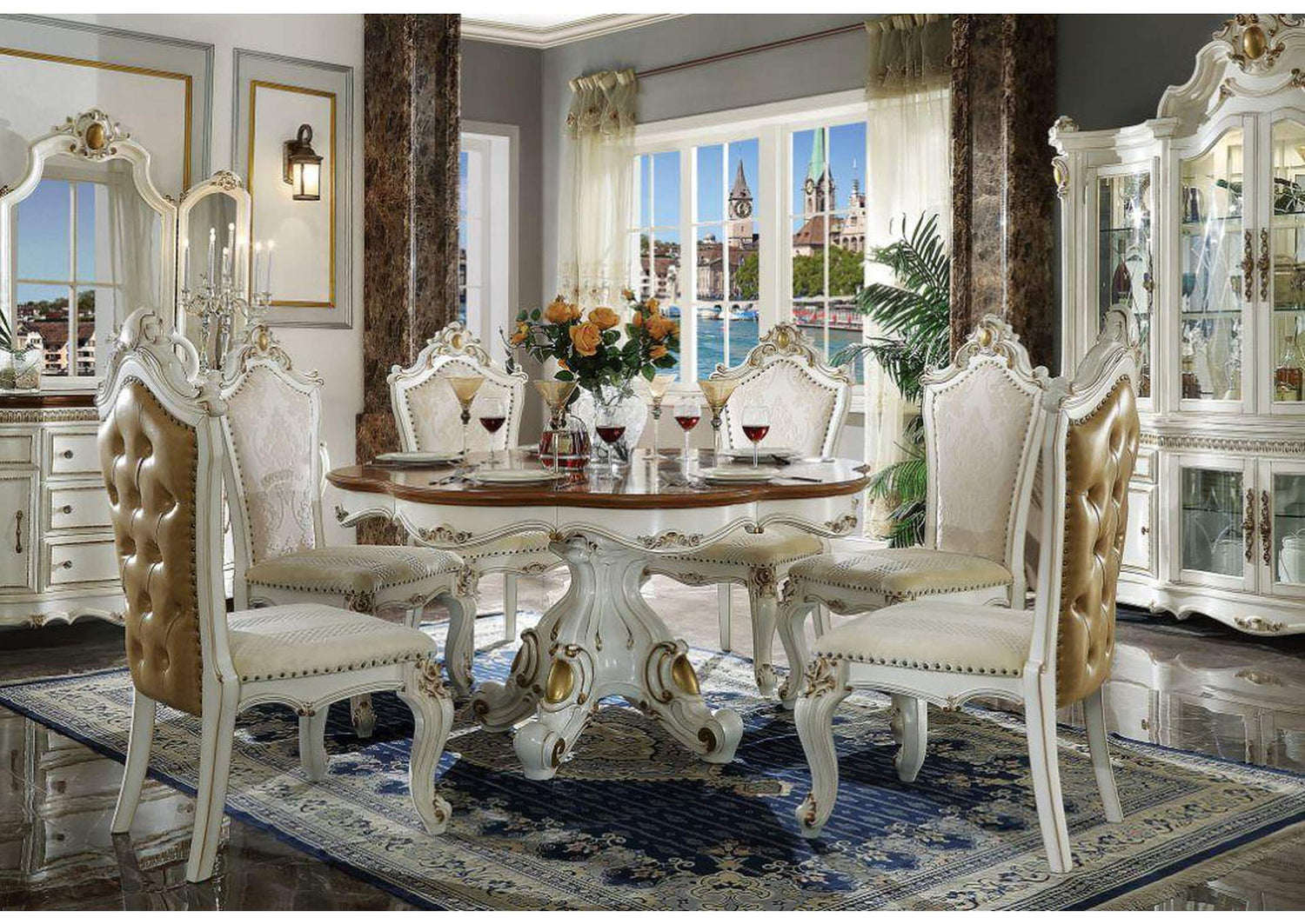 63470 Picardy Dining Table