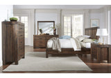 3F4184A Meadow Five Drawer Solid Wood Chest In Brick Brown (2024)