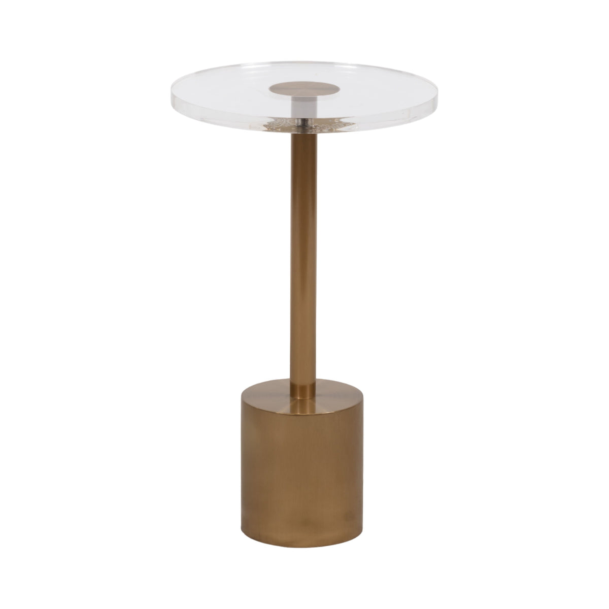 21" Talia Acrylic Accent Table - Clear / Frost