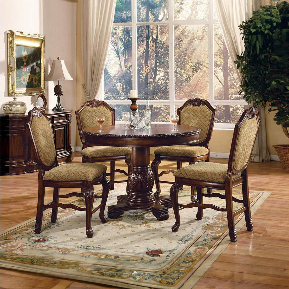 64082A Chateau De Ville Counter Height Table