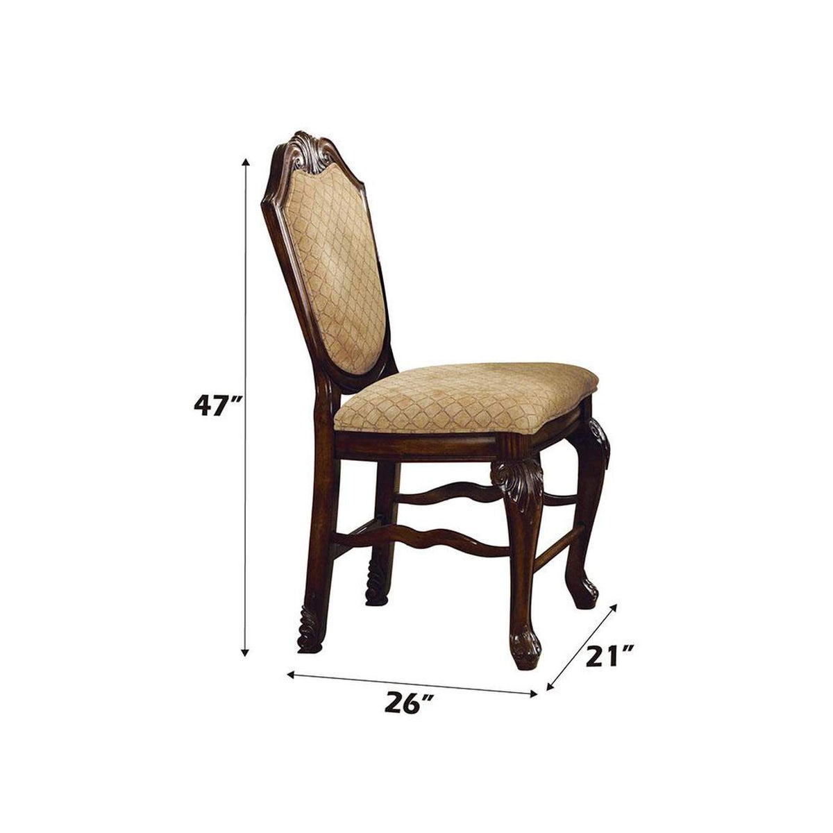64084A Chateau De Ville Counter Height Chair - Set of 2