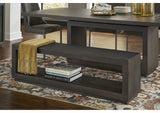 AZU565 Oxford Dining Bench In Basalt Grey