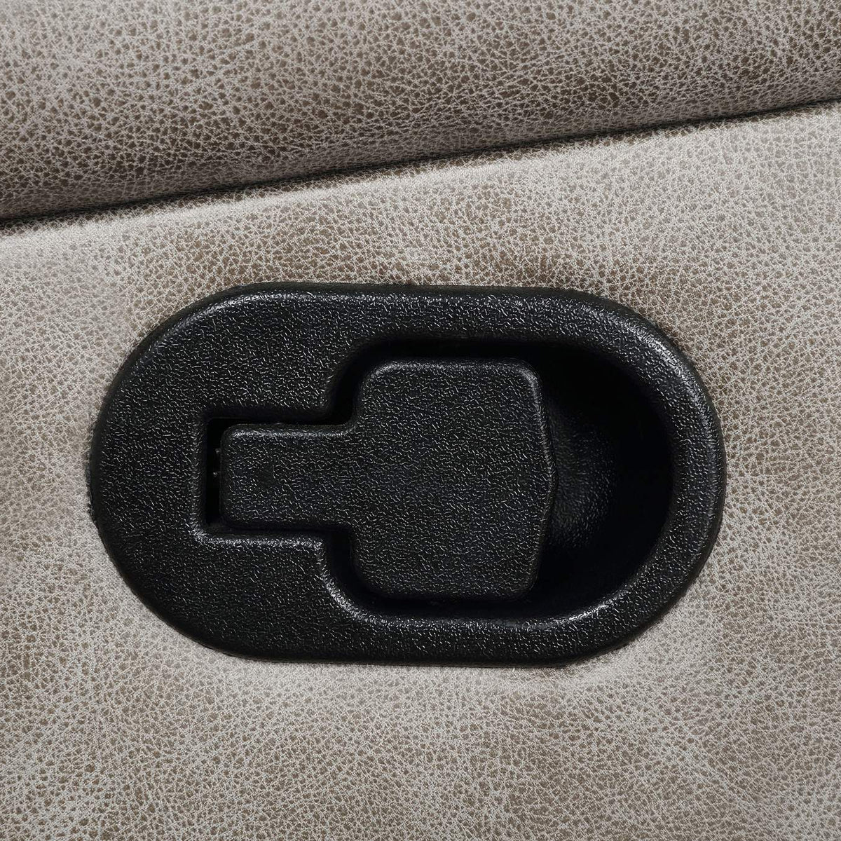 651351 Greer Upholstered Motion Reclining Sofa Taupe