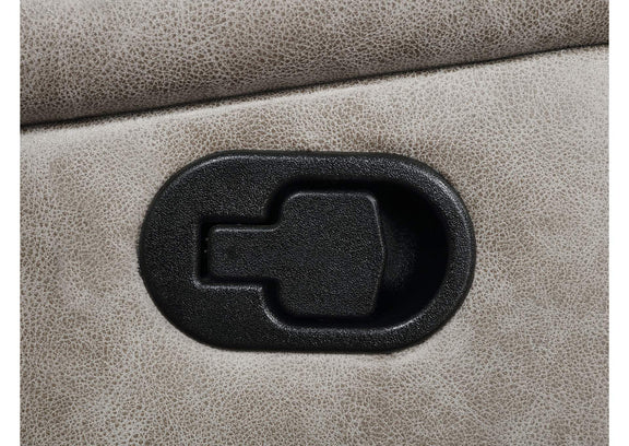 651351 Greer Upholstered Motion Reclining Sofa Taupe