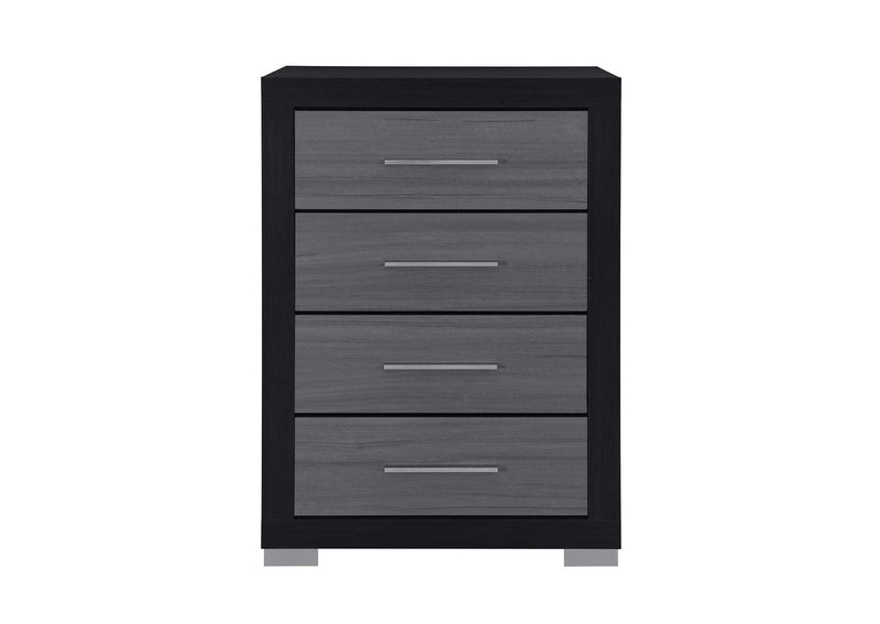 EMMA-BLACK_GREY-CH EMMA BLACK - GREY CHEST