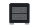 EMMA-BLACK_GREY-NS EMMA BLACK - GREY NIGHTSTAND