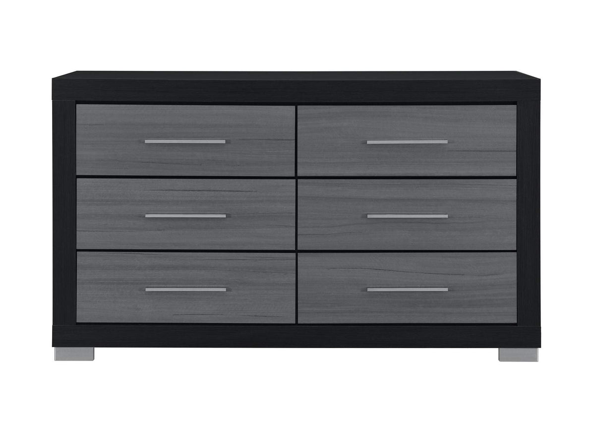 EMMA-BLACK_GREY-DR EMMA BLACK - GREY DRESSER