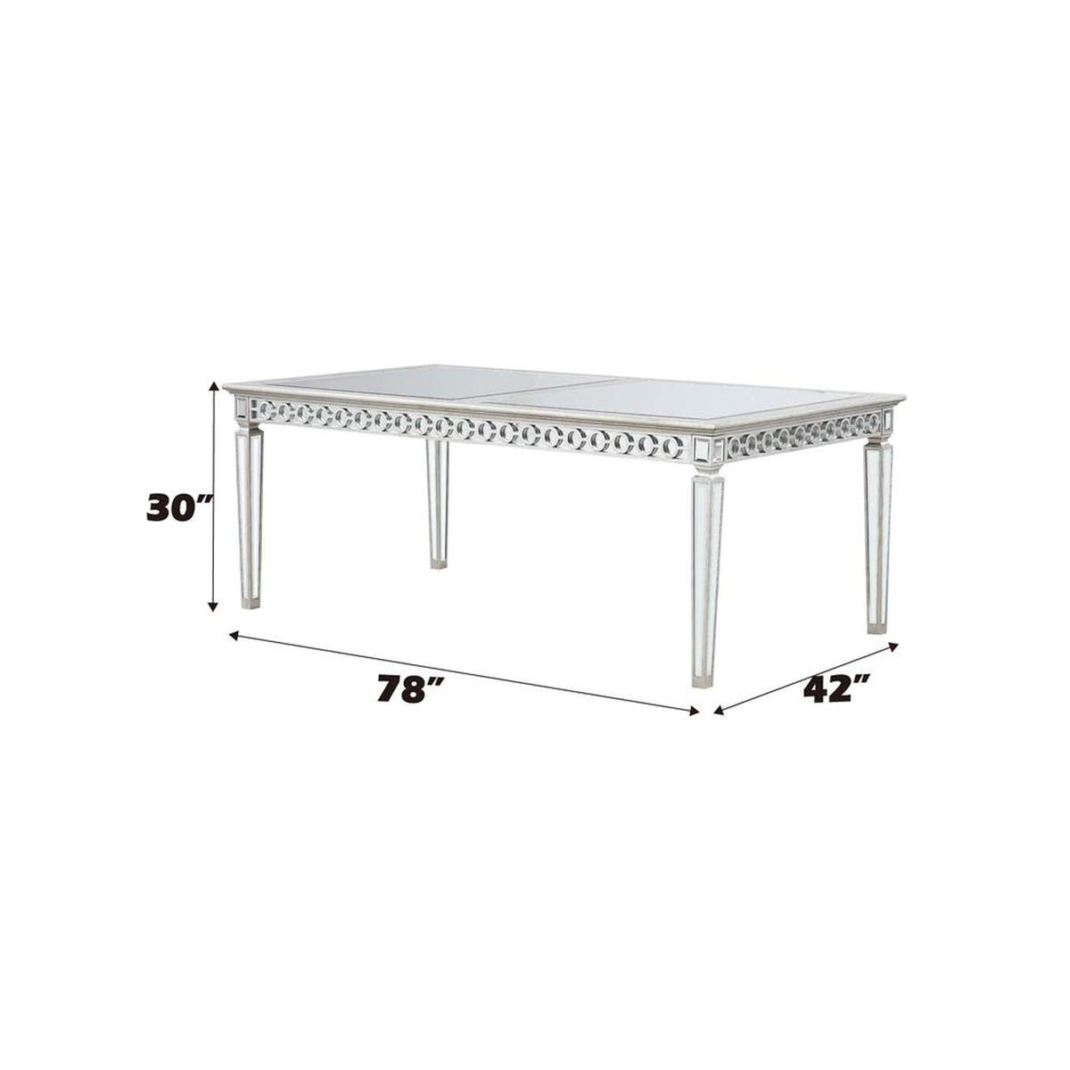 66155 Varian Dining Table - 78"L