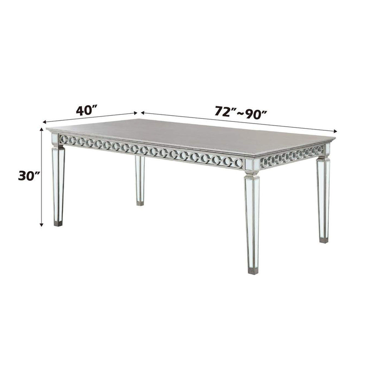 66160 Varian Dining Table - 90"L