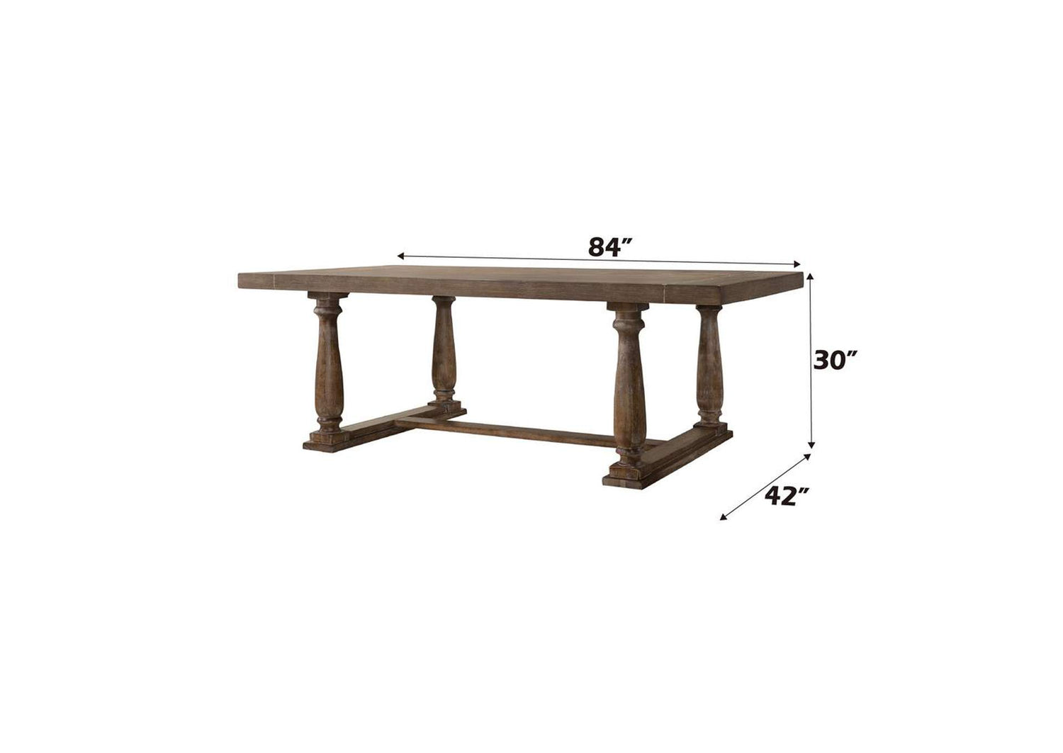 66185 Bernard Dining Table