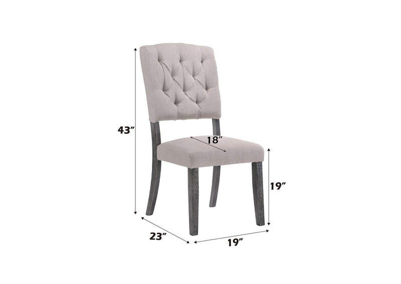 66192 Bernard Side Chair - Set of 2