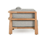 Aston - Outdoor Accent Chair - Natural / Gray