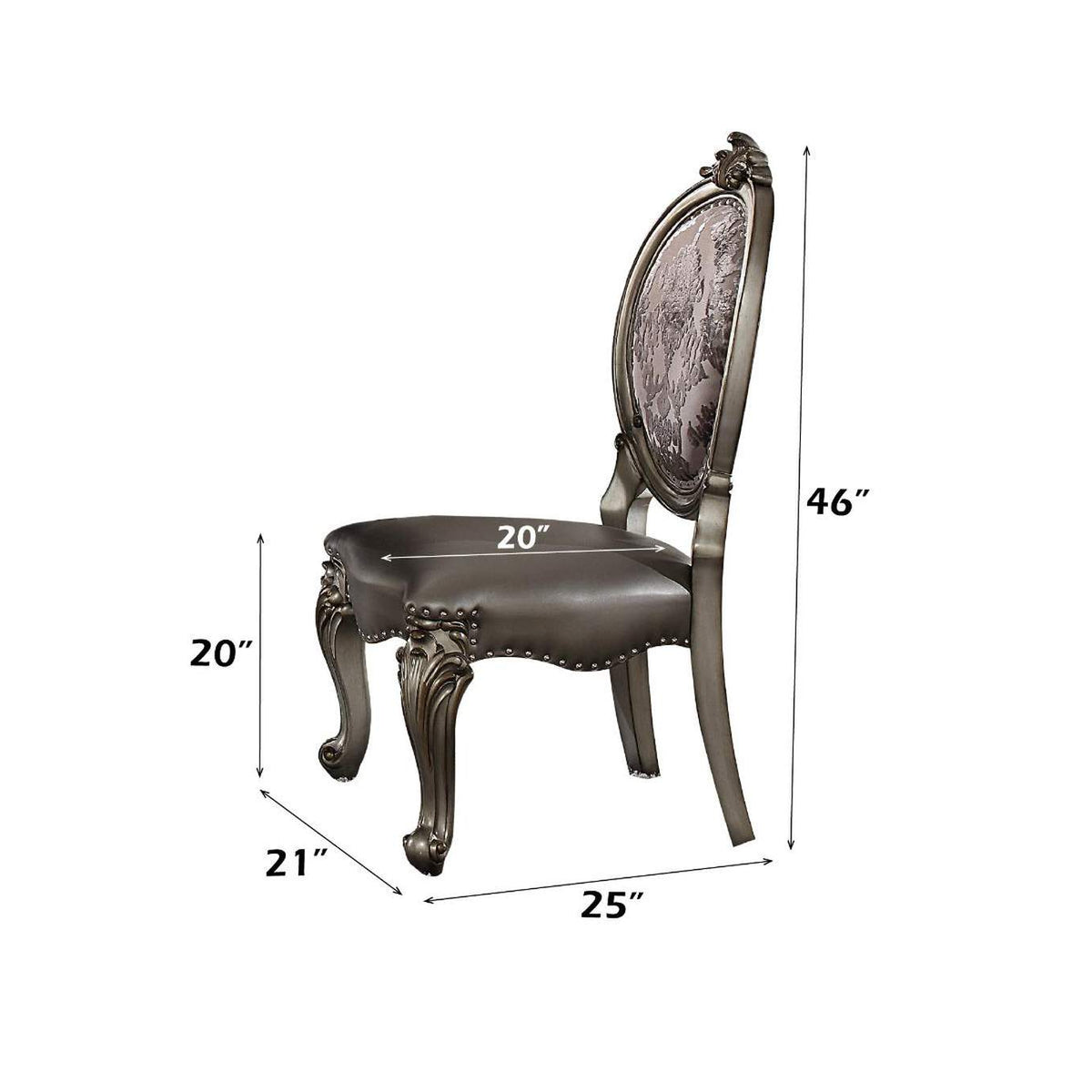66822 Versailles Side Chair - Set of 2