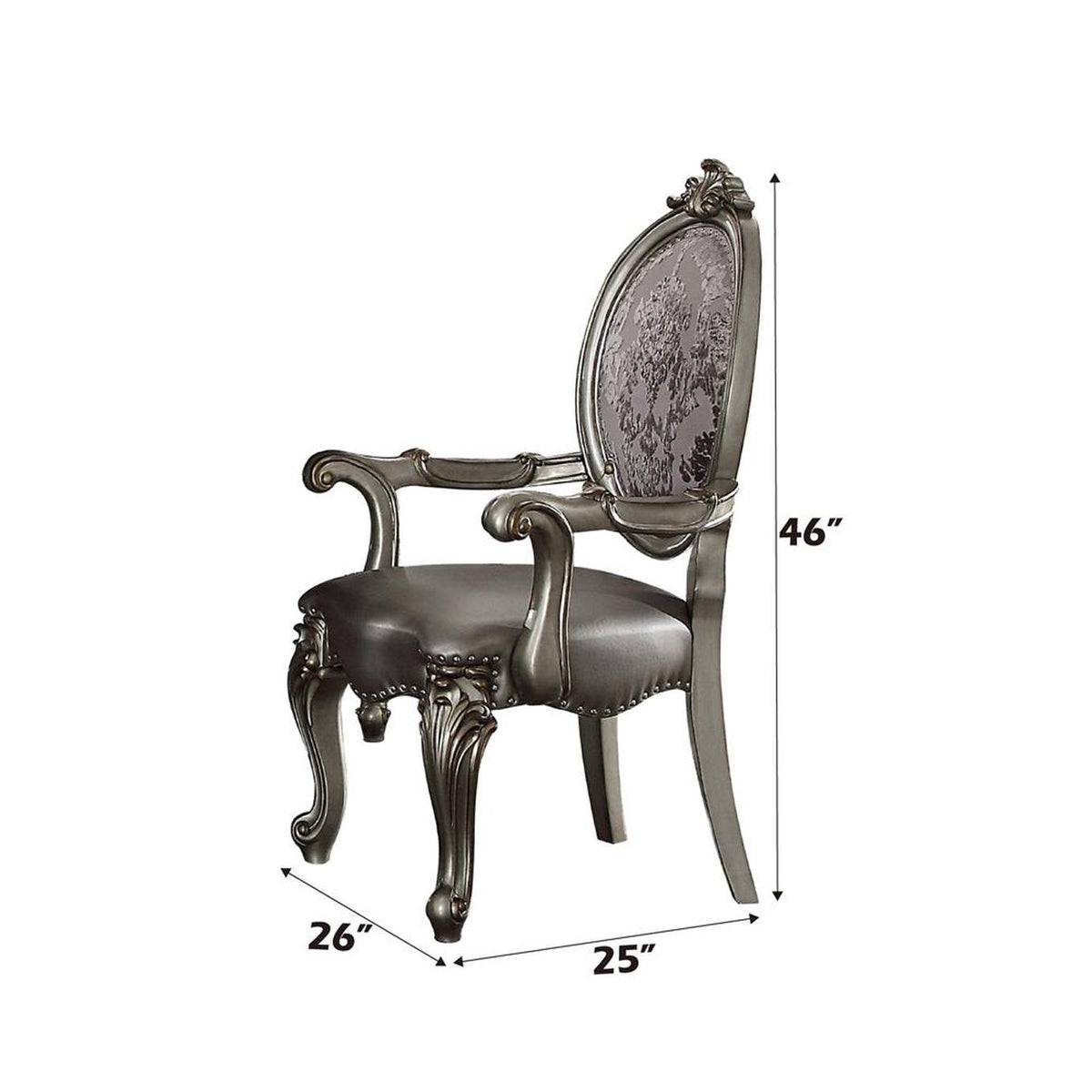 66823 Versailles Arm Chair - Set of 2