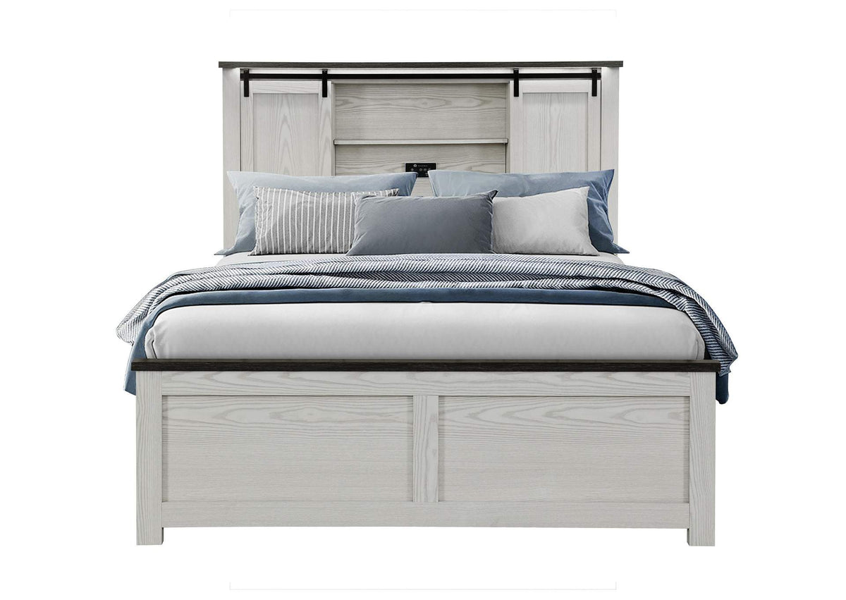 AVA-BEIGE-QB AVA BEIGE QUEEN BED