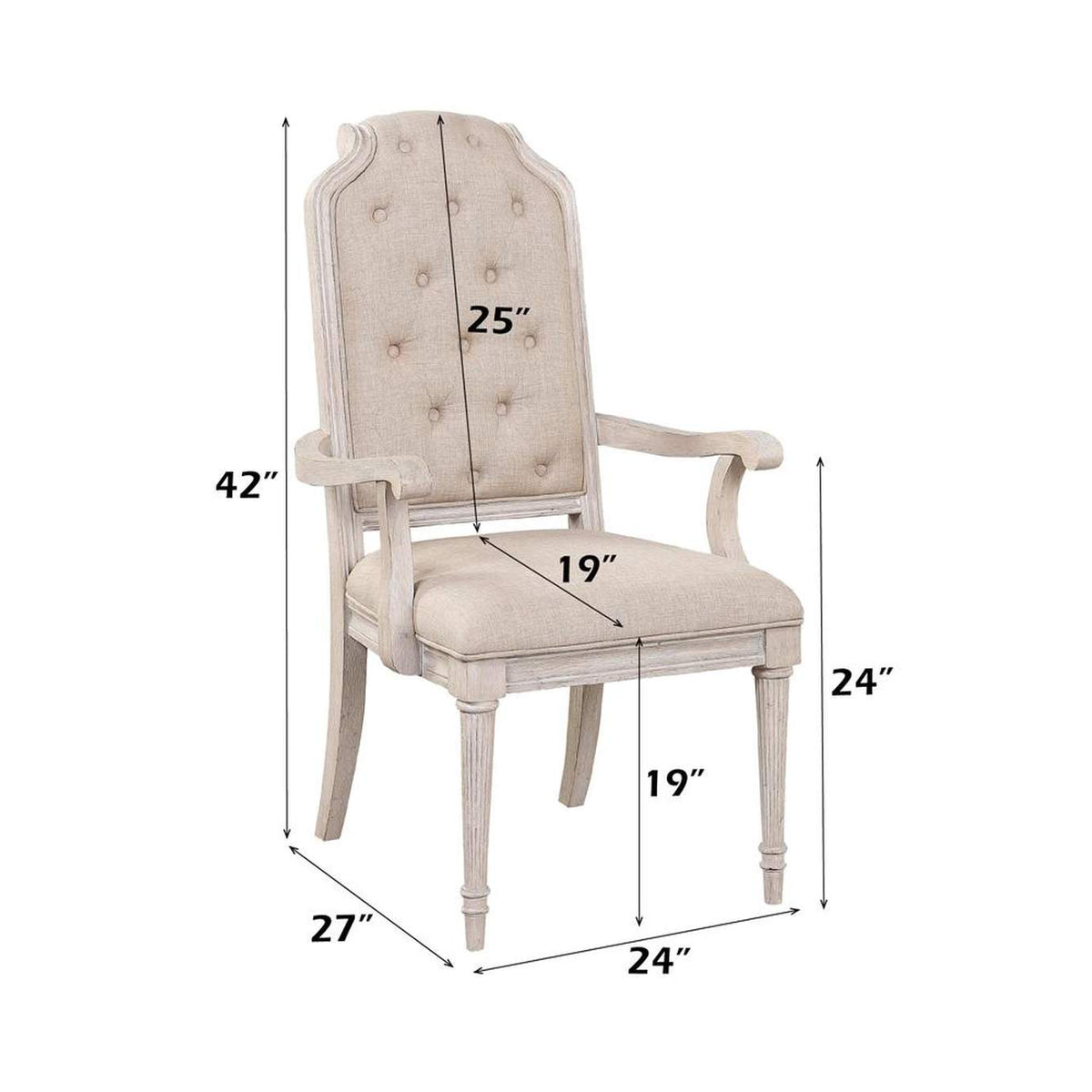 67533 Wynsor Arm Chair - Set of 2
