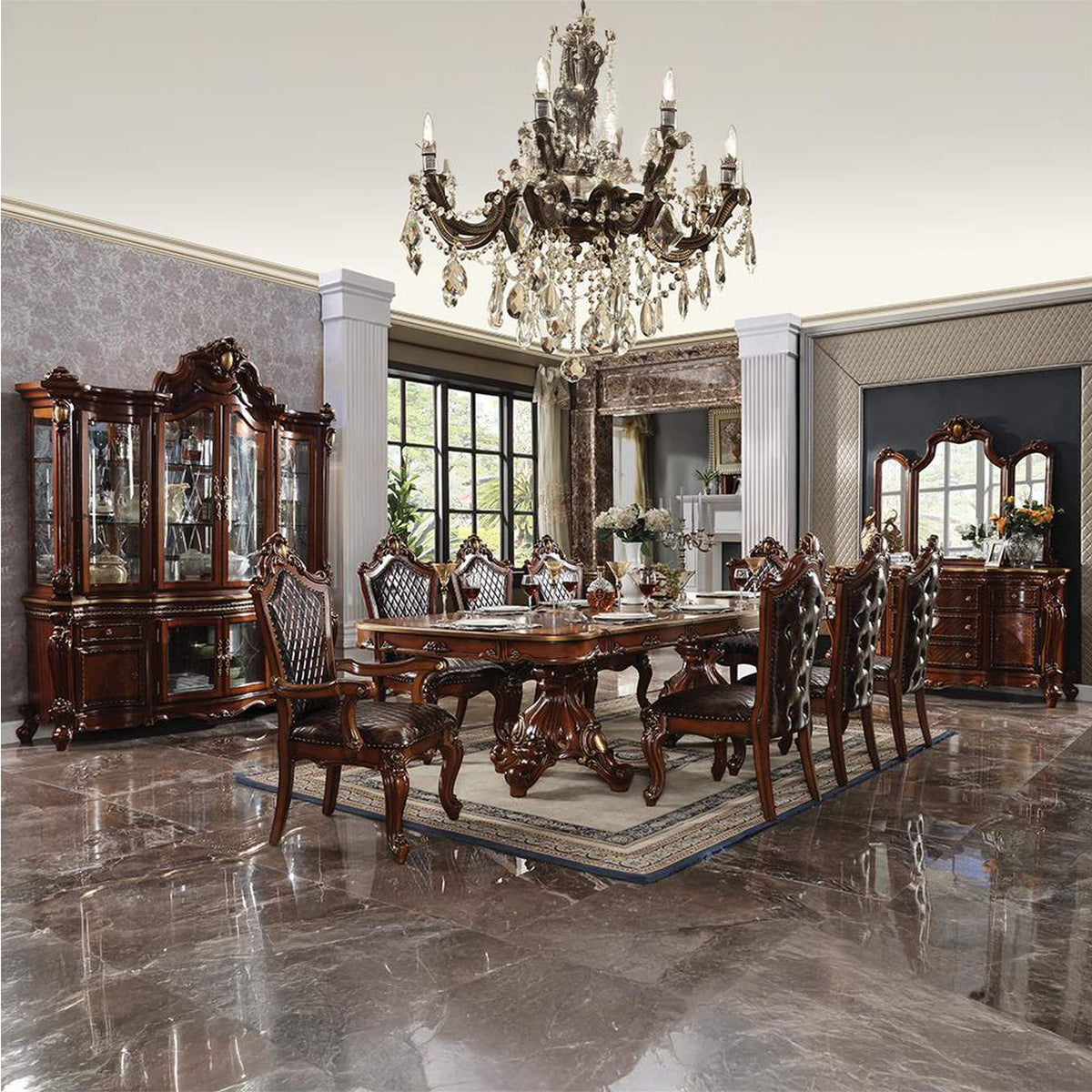68220 Picardy Dining Table