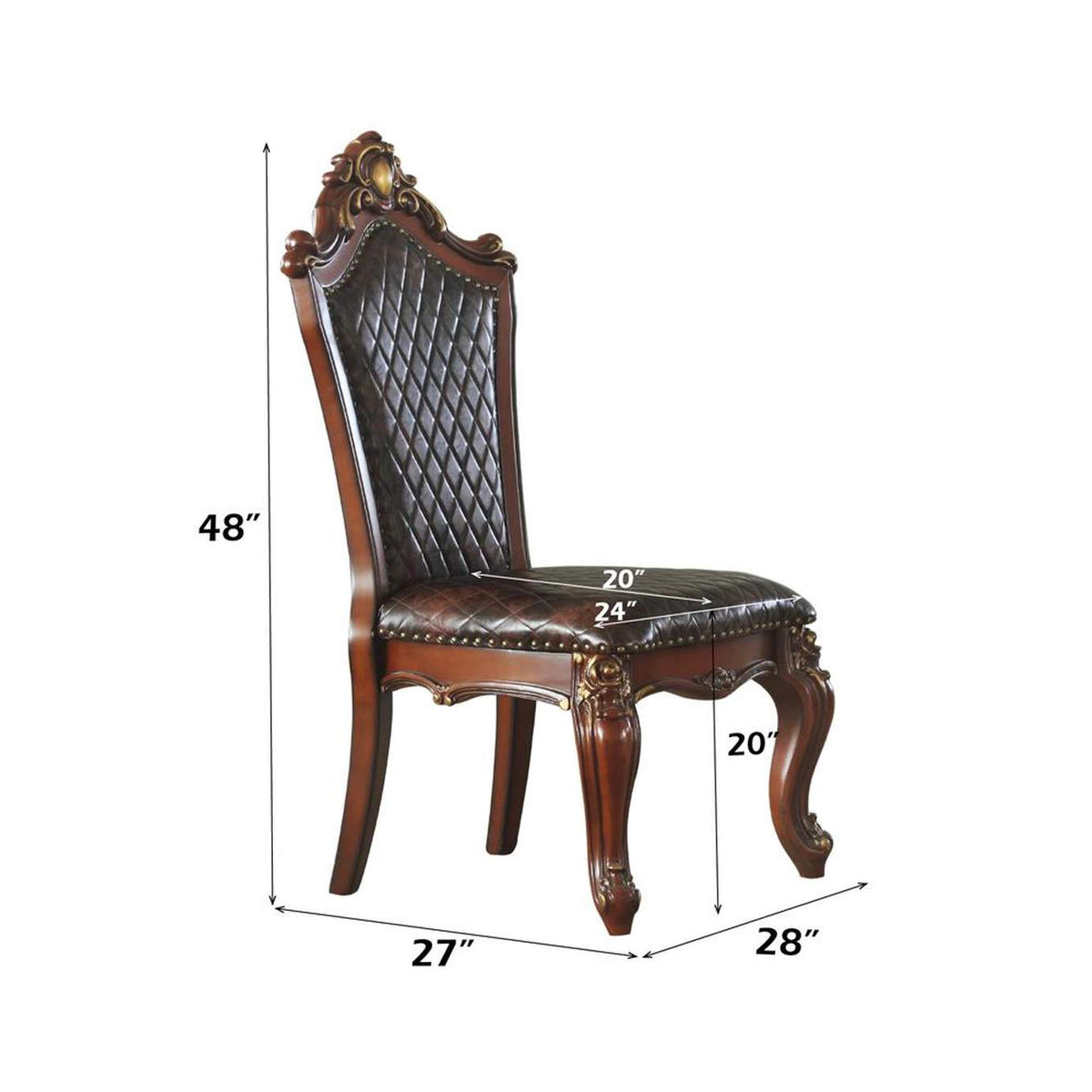 68222 Picardy Side Chair - Set of 2