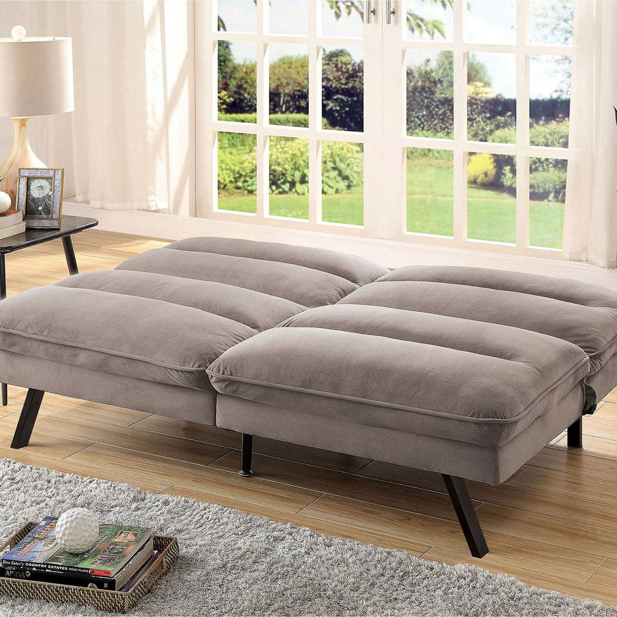 Maryam - Futon Sofa - Gray