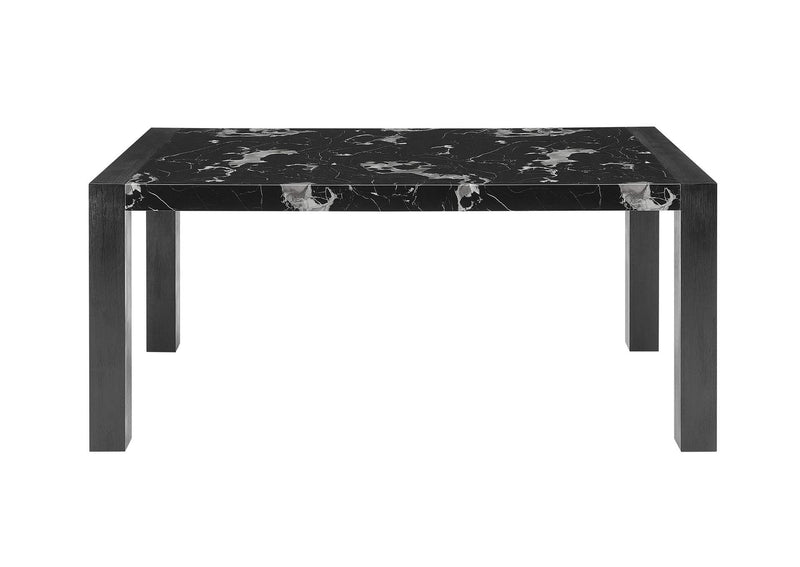 D4088DT-BLACK D4088DT BLACK MARBLE DINING TABLE