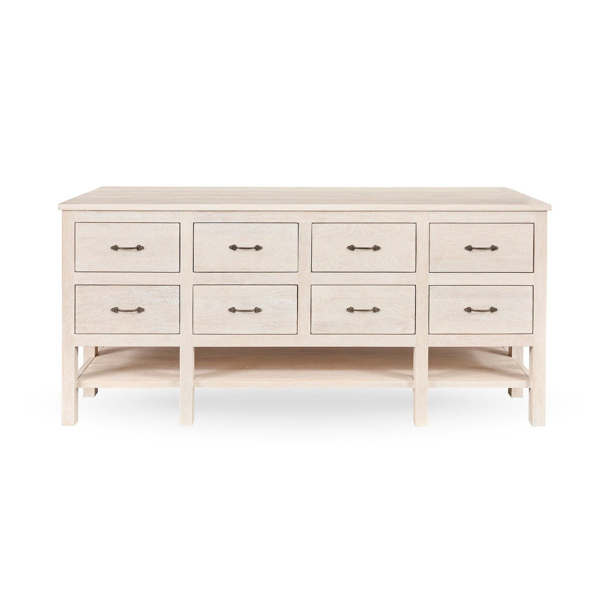 Workstation - White Washed