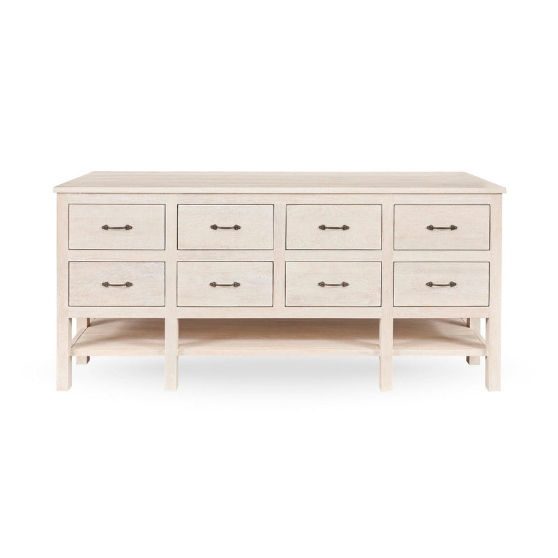 Workstation - White Washed