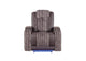 U8000-BROWN-PR_W_PHR_+_LED U8000 BROWN POWER RECLINER WITH POWER HEADREST & LED LIGHT
