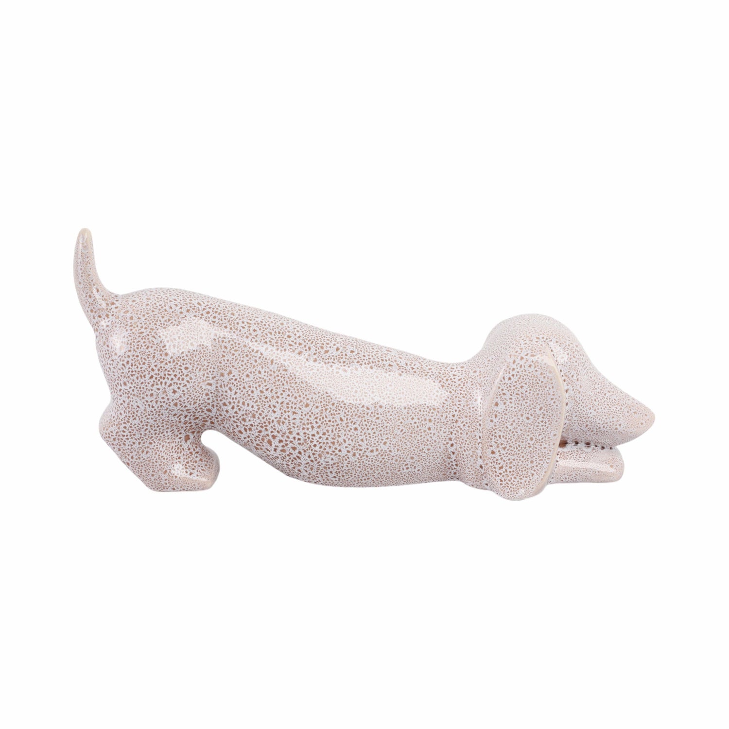 Braga Portugal Ceramic Dog - Cream