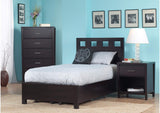 RV23D3 Riva Wood Storage Bed In Espresso