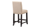 7YC970F Yosemite Upholstered Kitchen Counter Stool In Cafe
