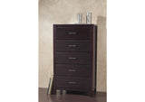 NV2384A Nevis Five Drawer Chest In Espresso (2024)