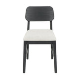 Deaven - Upholstered Dining Chair (Set of 2) - Black