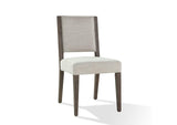 FQBM63B Oakland Upholstered Side Chair In Brunette (Set of 2)