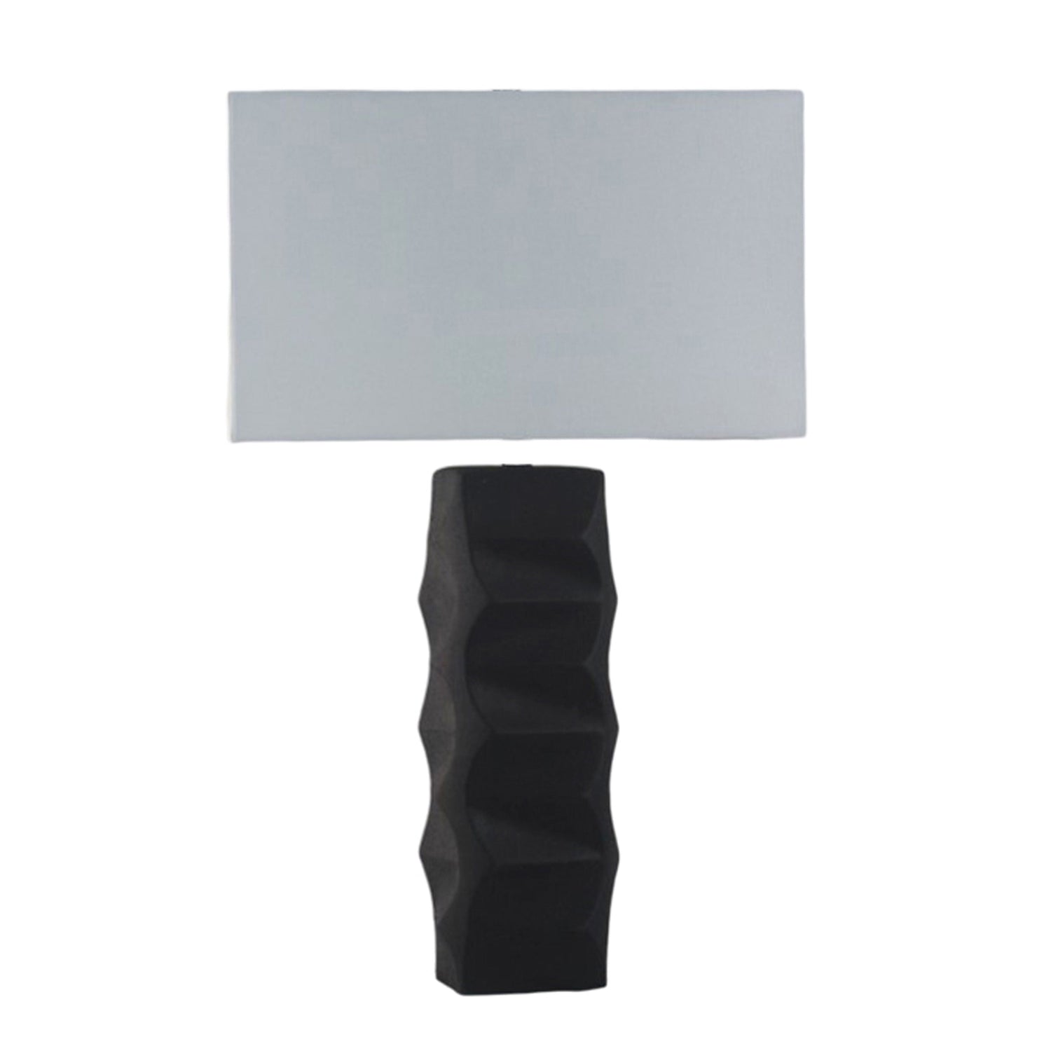31" Tall Contemporary Table Lamp - Black