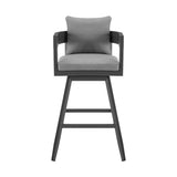 Menorca - Outdoor Patio Swivel Bar Stool