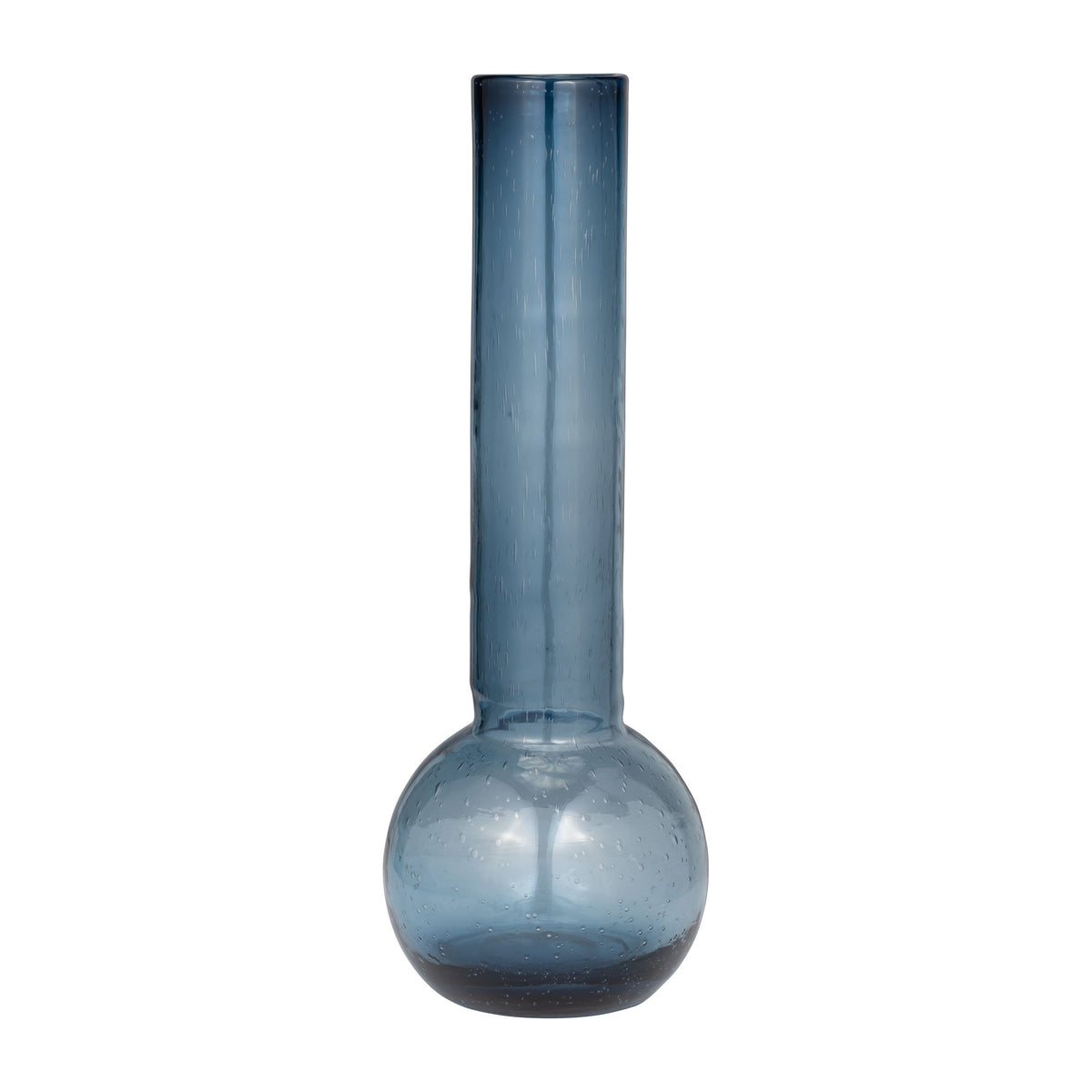 Glass Vase 20" - Blue