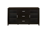 700881 Lewes 2-door Engineered Wood 60-inch TV Stand Cappuccino