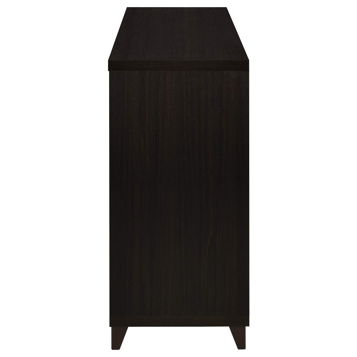 700881 Lewes 2-door Engineered Wood 60-inch TV Stand Cappuccino
