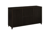 700881 Lewes 2-door Engineered Wood 60-inch TV Stand Cappuccino