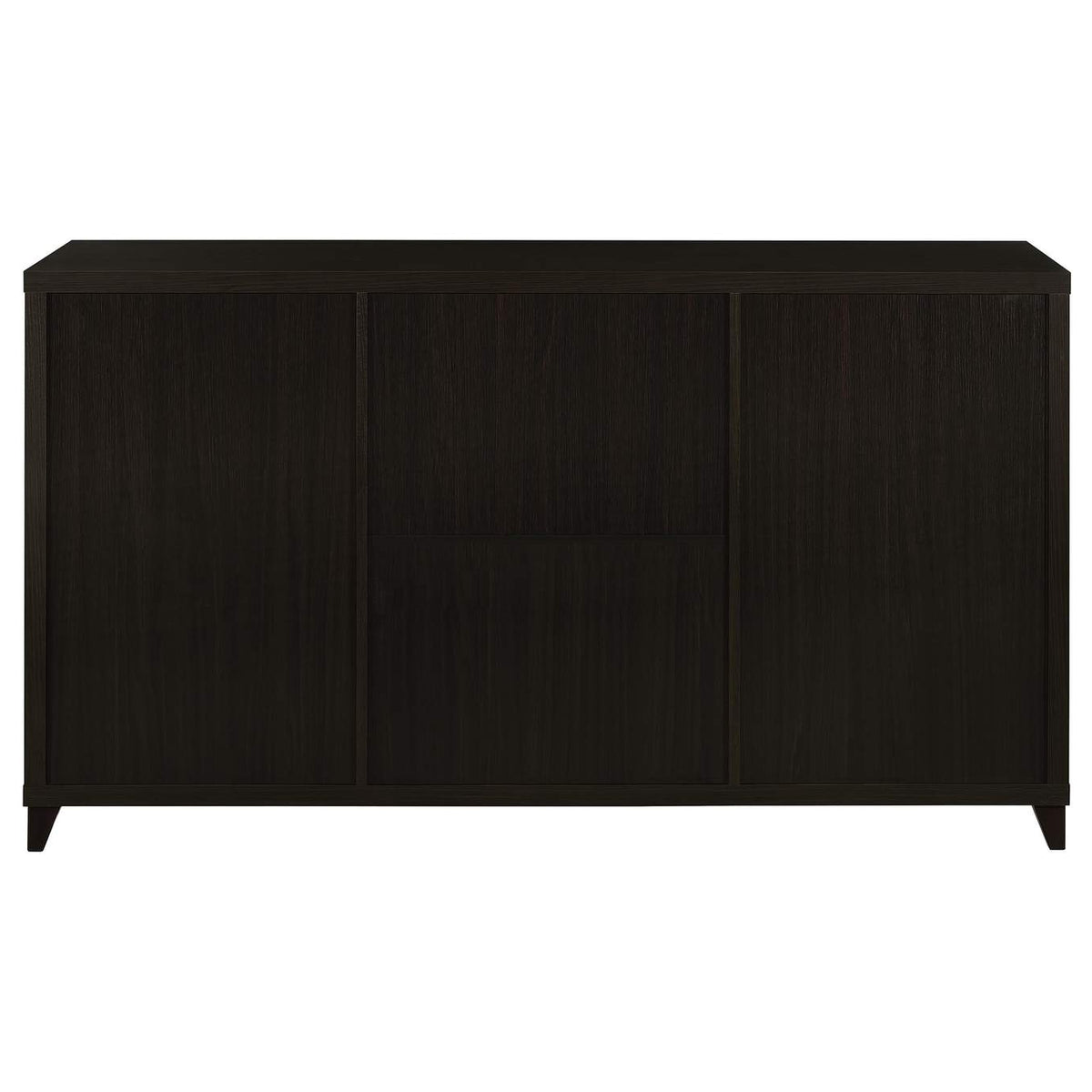 700881 Lewes 2-door Engineered Wood 60-inch TV Stand Cappuccino