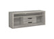 701024 Burke 2-drawer Engineered Wood 59-inch TV Stand Grey Driftwood