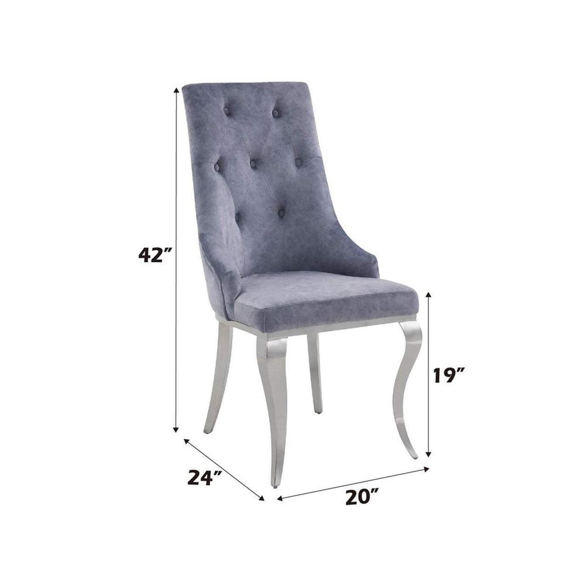 70143 Dekel Side Chair - Set of 2