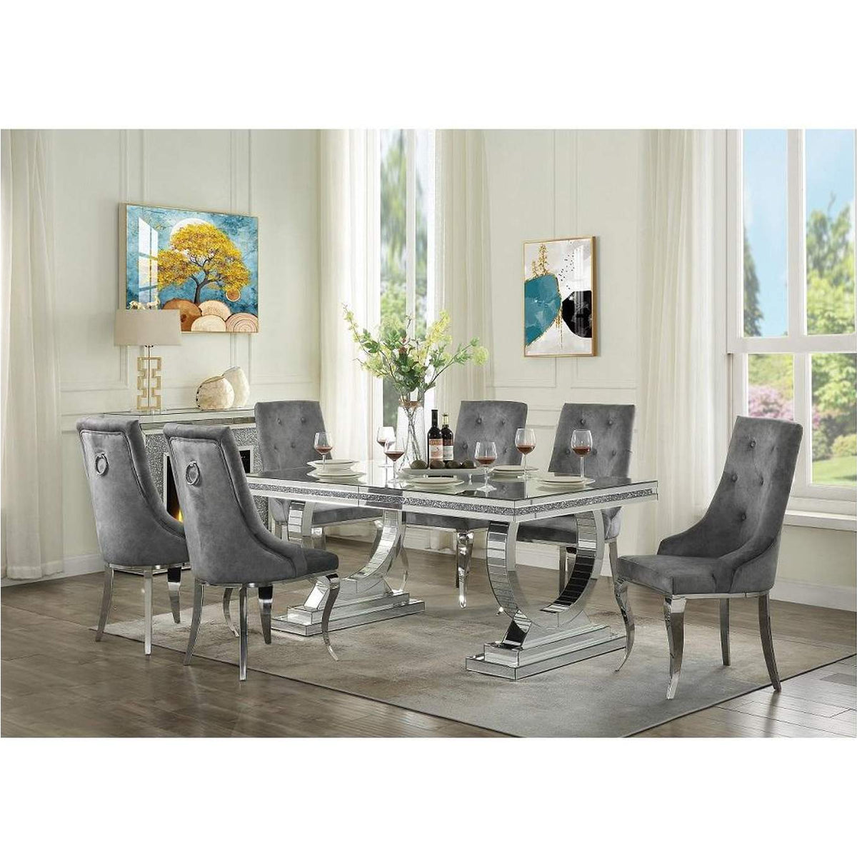 70143 Dekel Side Chair - Set of 2