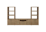 701702-SET Tabby 3-piece 60-inch TV Entertainment Center Mango