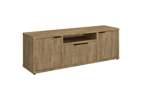 701702 Tabby 4-door Engineered Wood 60-inch TV Stand Mango