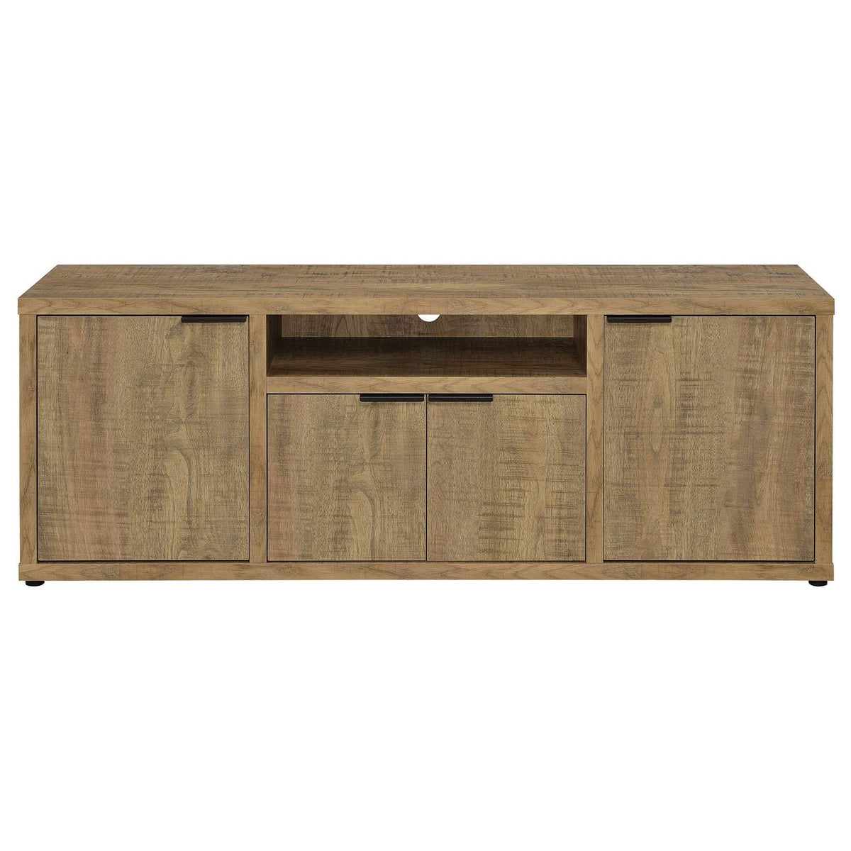 701702 Tabby 4-door Engineered Wood 60-inch TV Stand Mango