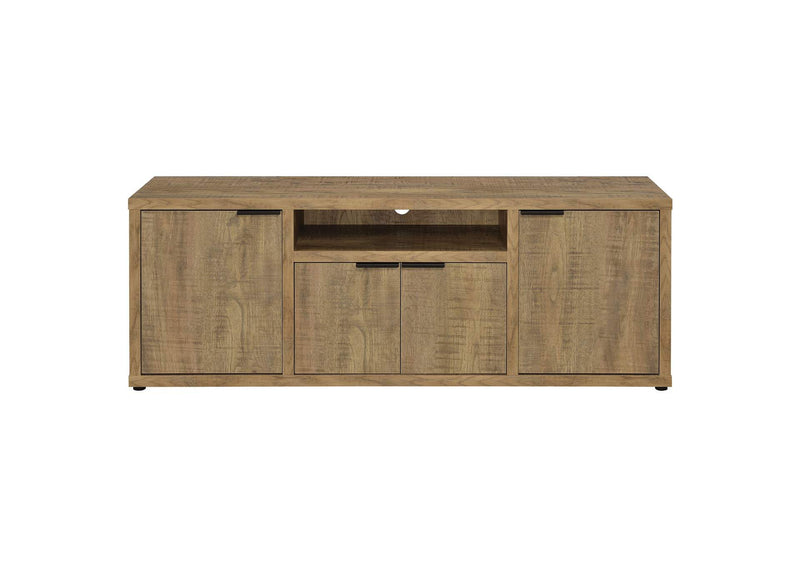 701702 Tabby 4-door Engineered Wood 60-inch TV Stand Mango