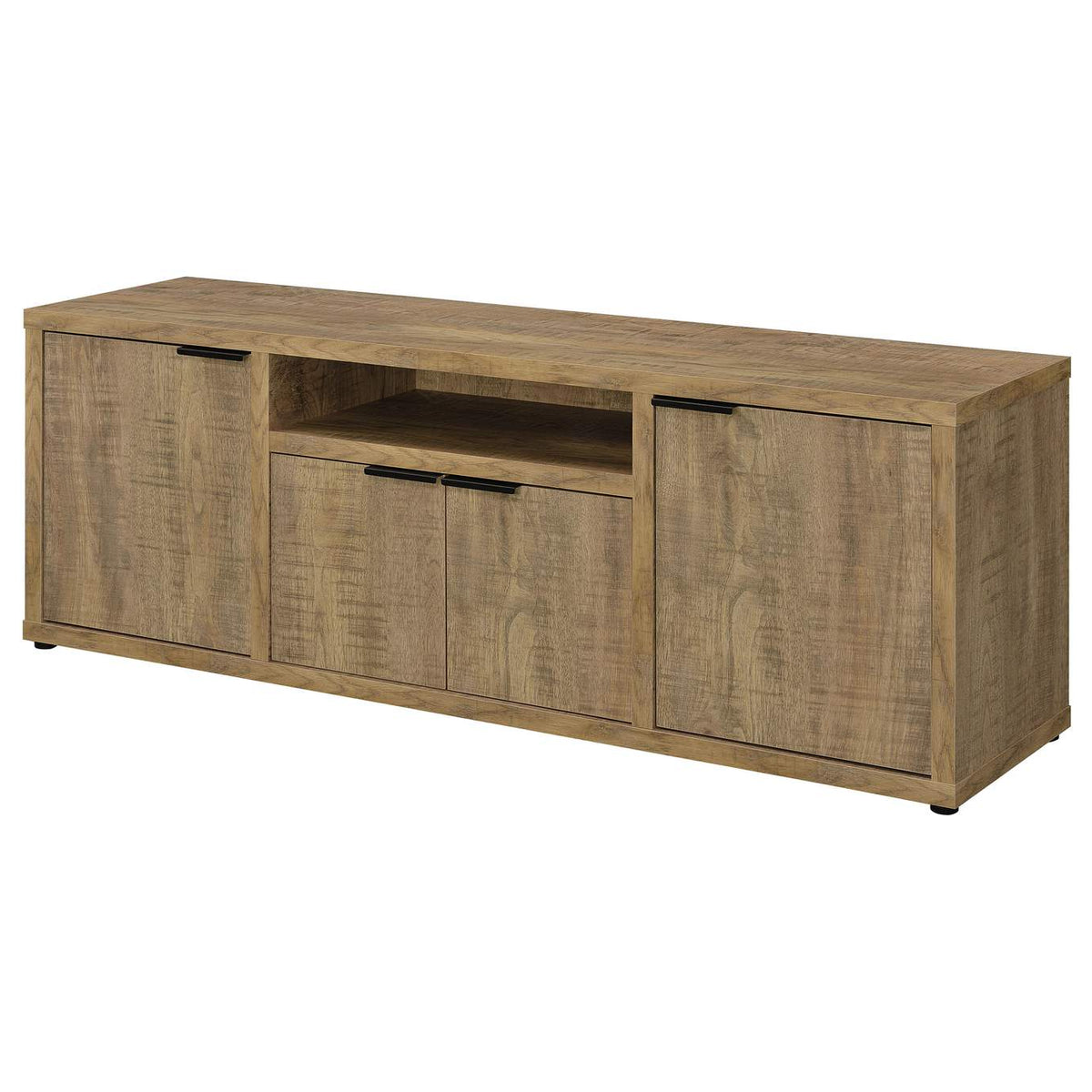701702 Tabby 4-door Engineered Wood 60-inch TV Stand Mango