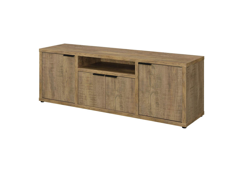 701702 Tabby 4-door Engineered Wood 60-inch TV Stand Mango