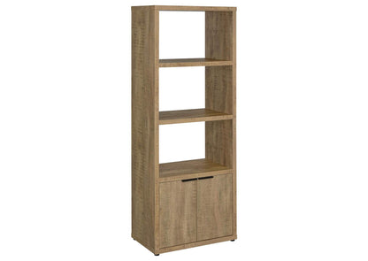 701703 Tabby 3-shelf Engineered Wood Media Tower Mango
